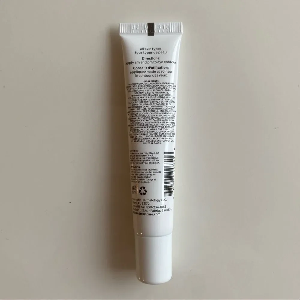 Dr. Brandt Eye Cream | Wrinkles, Dark Circles, Puffiness | Skincare | NWT - Picture 3 of 5